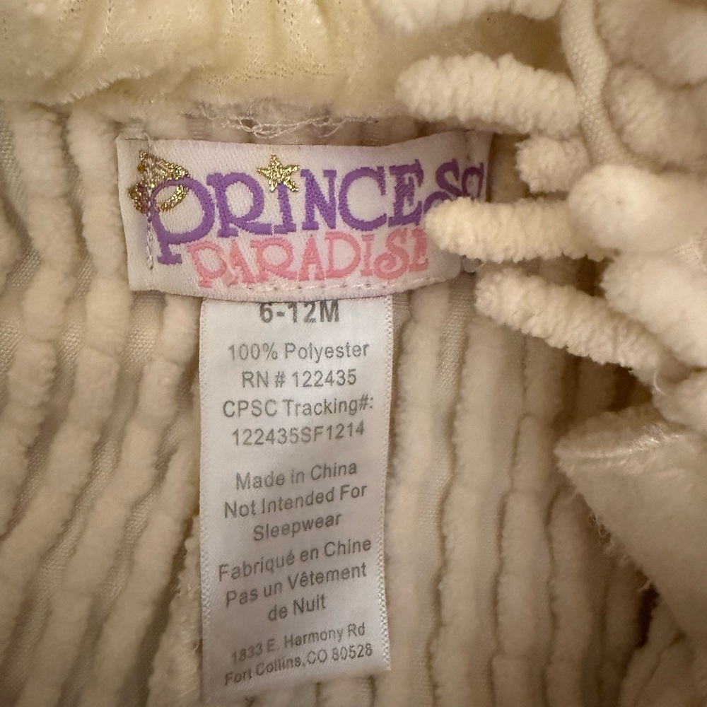 Adorable Cream and Black Kids Sheep Costume - Picture 4 of 5